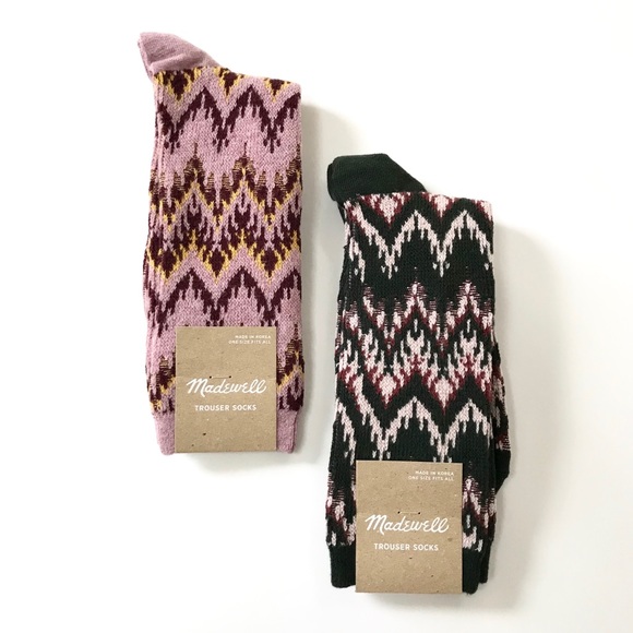 Madewell Accessories - Set/2 Madewell Trouser Socks